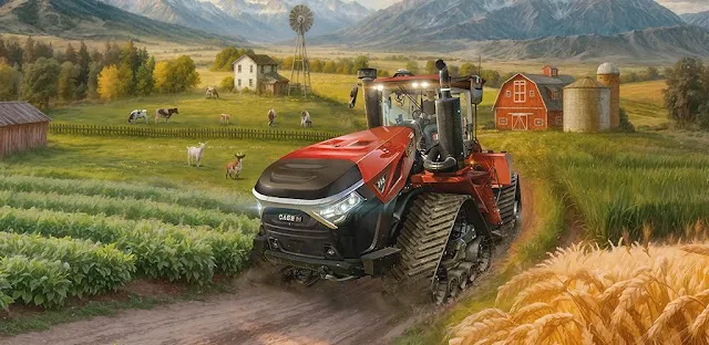 شعار أسلوب لعب Farming Simulator 26 Mobile